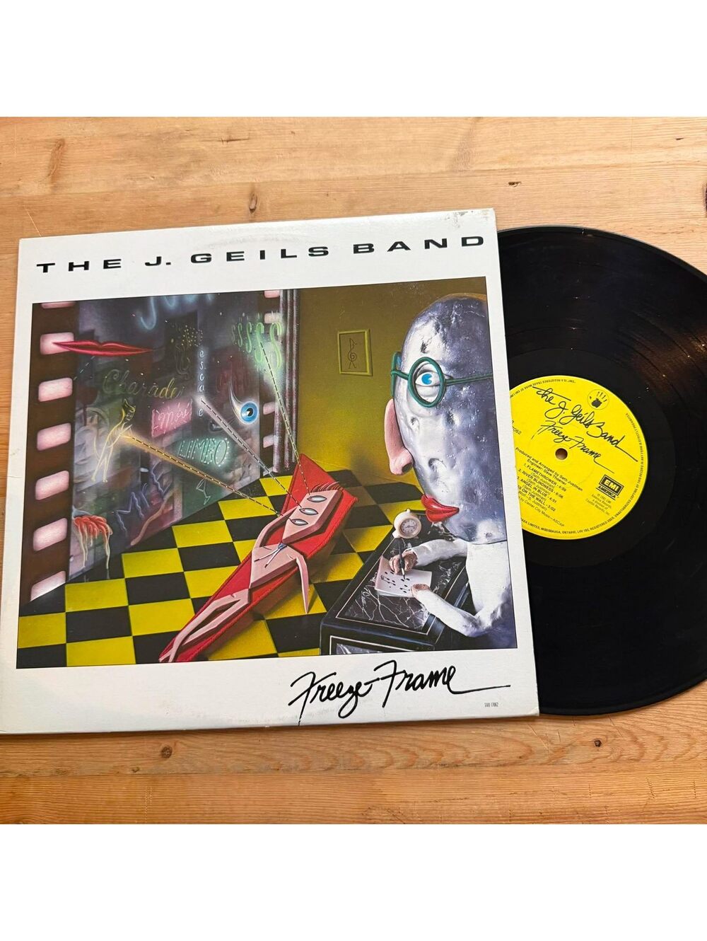 The J.Geils Band - Freeze Frame 33rpm VG+ VR25